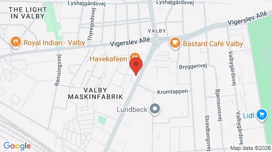Apartments for rent i Valby - kort over placeringen