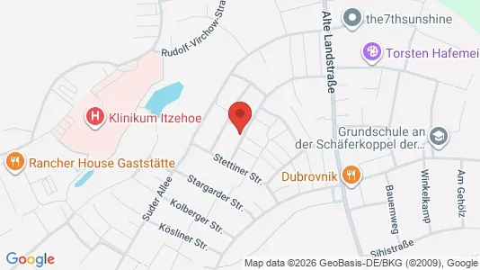 Apartments for rent i Steinburg - kort over placeringen