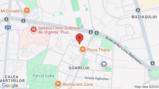 Apartments for rent i Timişoara - kort over placeringen