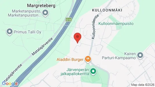 Apartments for rent i Espoo - kort over placeringen