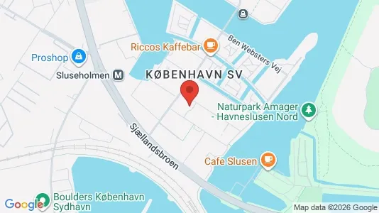 Apartments for rent i Copenhagen SV - kort over placeringen