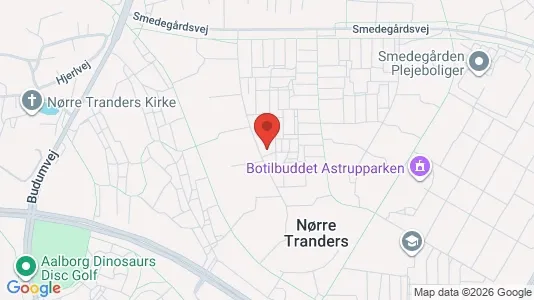 Apartments for rent i Aalborg Øst - kort over placeringen