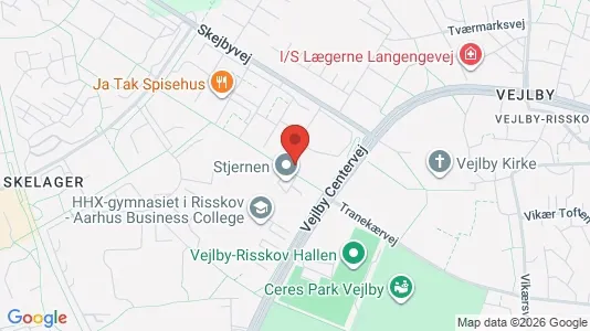 Apartments for rent i Risskov - kort over placeringen