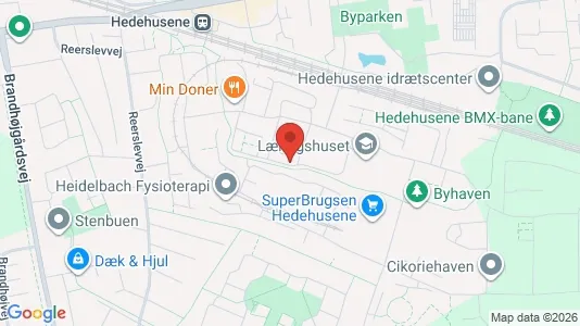 Apartments for rent i Hedehusene - kort over placeringen