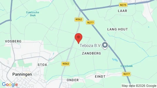Apartments for rent i Peel en Maas - kort over placeringen