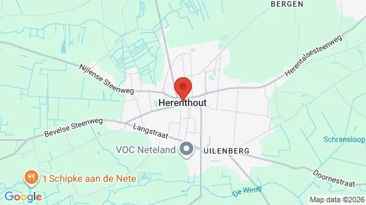 Apartments for rent i Herenthout - kort over placeringen