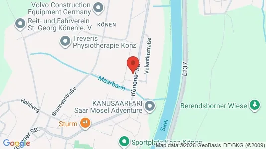 Apartments for rent i Trier-Saarburg - kort over placeringen