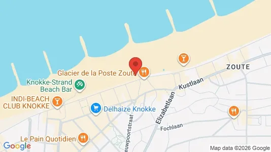 Apartments for rent i Knokke-Heist - kort over placeringen