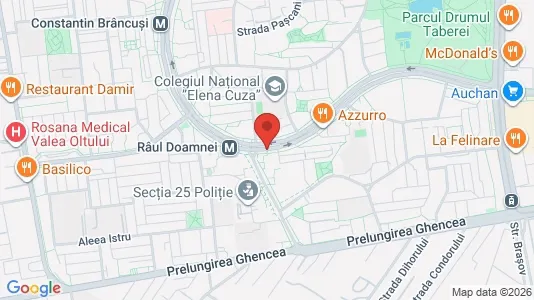 Apartments for rent i Bucharest - Sectorul 6 - kort over placeringen