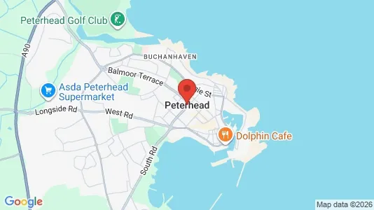 Apartments for rent i Peterhead - Aberdeenshire - kort over placeringen