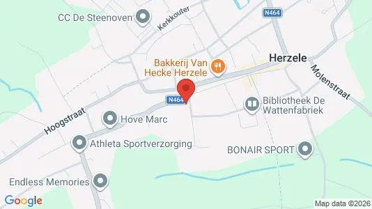 Apartments for rent i Herzele - kort over placeringen