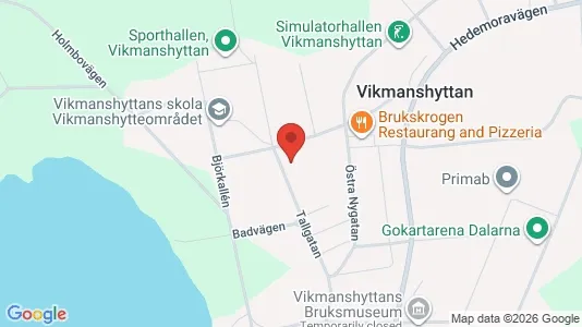 Apartments for rent i Hedemora - kort over placeringen