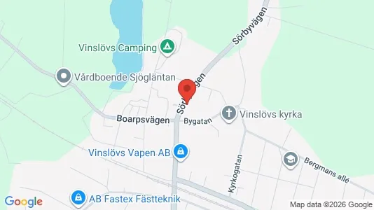 Apartments for rent i Hässleholm - kort over placeringen