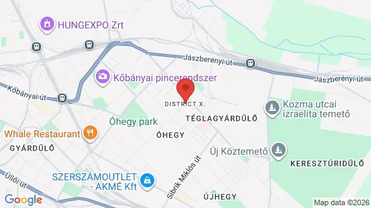 Houses for rent i Budapest Kőbánya - kort over placeringen