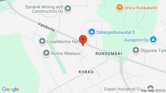 Apartments for rent i Turku - kort over placeringen
