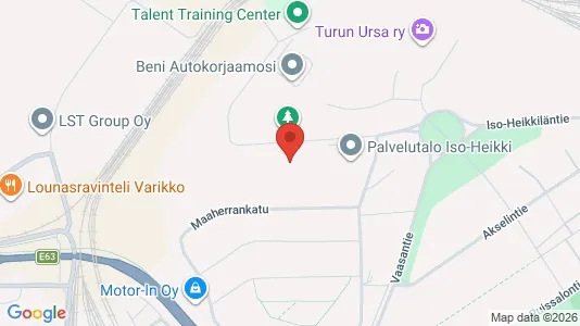 Apartments for rent i Turku - kort over placeringen
