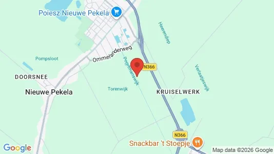 Houses for rent i Pekela - kort over placeringen
