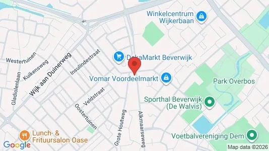 Apartments for rent i Beverwijk - kort over placeringen