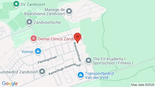 Apartments for rent i Zandvoort - kort over placeringen