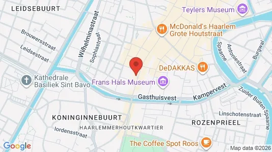 Apartments for rent i Haarlem - kort over placeringen