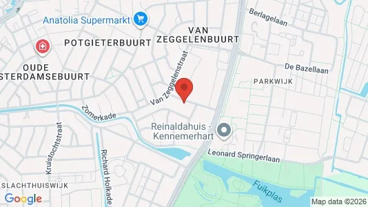 Apartments for rent i Haarlem - kort over placeringen