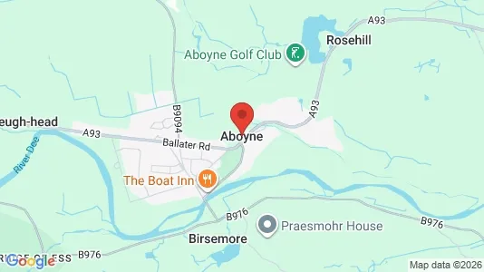 Apartments for rent i Aboyne - Aberdeenshire - kort over placeringen