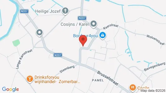 Apartments for rent i Roosdaal - kort over placeringen