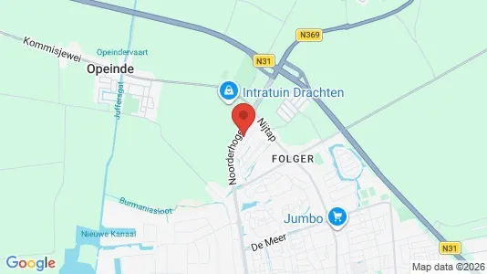 Apartments for rent i Smallingerland - kort over placeringen