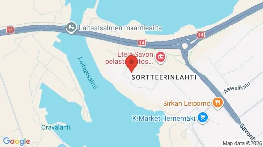 Apartments for rent i Savonlinna - kort over placeringen