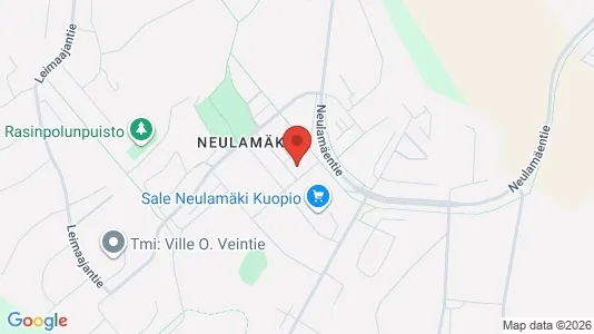 Apartments for rent i Kuopio - kort over placeringen