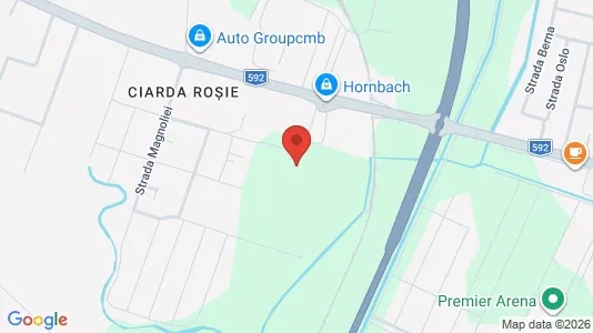 Apartments for rent i Timişoara - kort over placeringen