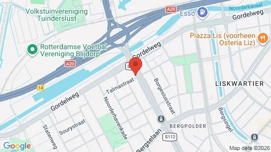 Apartments for rent i Rotterdam Noord - kort over placeringen