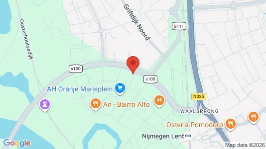 Apartments for rent i Nijmegen - kort over placeringen