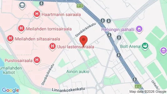 Apartments for rent i Helsinki Eteläinen - kort over placeringen