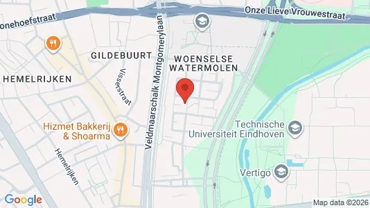 Apartments for rent i Eindhoven - kort over placeringen