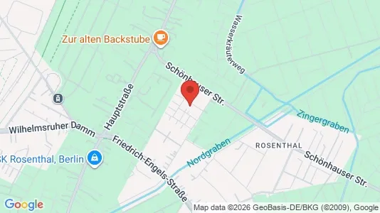Apartments for rent i Berlin Pankow - kort over placeringen