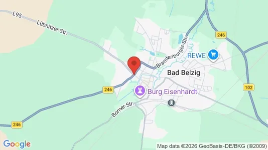 Apartments for rent i Potsdam-Mittelmark - kort over placeringen