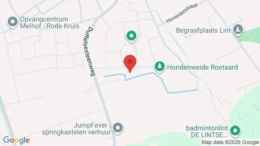 Apartments for rent i Lint - kort over placeringen