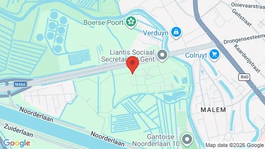 Apartments for rent i Stad Gent - kort over placeringen