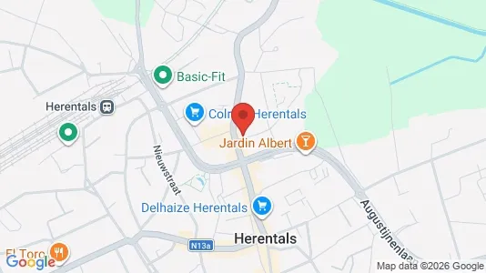 Apartments for rent i Herentals - kort over placeringen