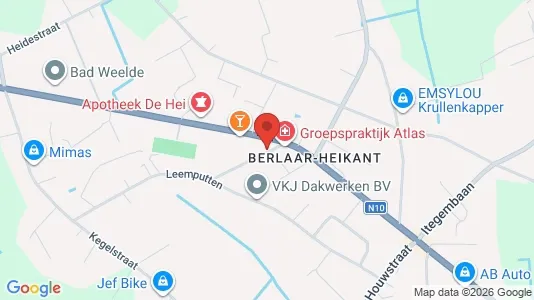 Apartments for rent i Berlaar - kort over placeringen