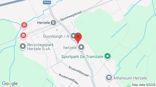 Apartments for rent i Herzele - kort over placeringen