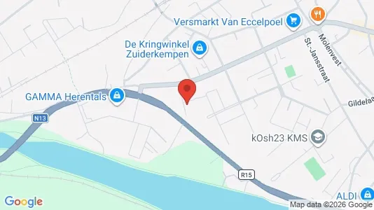 Apartments for rent i Herentals - kort over placeringen