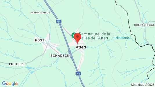 Houses for rent i Attert - kort over placeringen