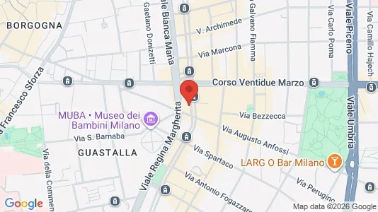 Rooms for rent i Milano Zona 4 - Vittoria, Forlanini - kort over placeringen