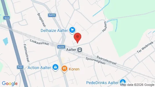 Apartments for rent i Aalter - kort over placeringen