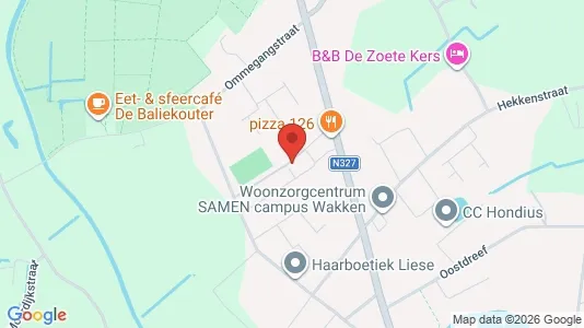 Apartments for rent i Dentergem - kort over placeringen