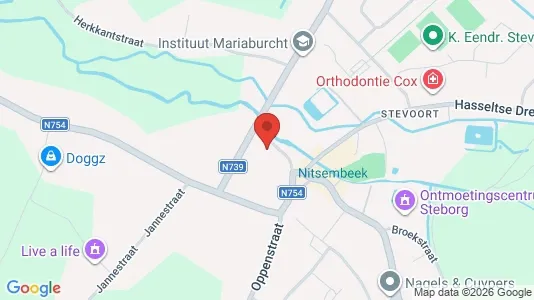 Apartments for rent i Hasselt - kort over placeringen