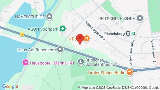 Apartments for rent i Berlin Charlottenburg-Wilmersdorf - kort over placeringen