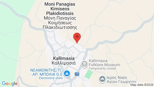 Apartments for rent i Chios - kort over placeringen